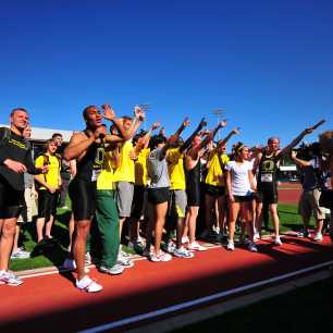 Oregon Men & Women PAC-10 Champions