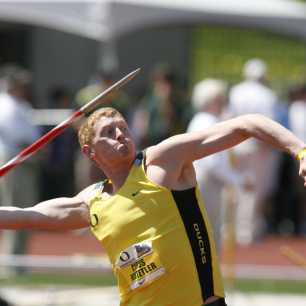 Cyrus Hostetler 2009 UCLA Dual Meet Javelin