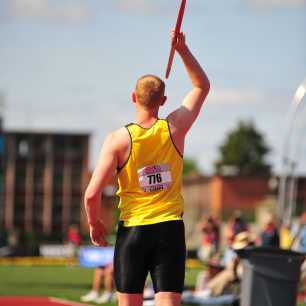 Cyrus Hostetler 2009 USA Championships javelin