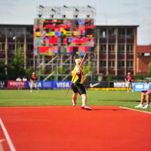 Cyrus Hostetler 2009 USA Championships javelin