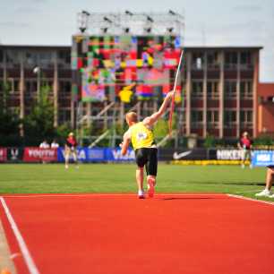 Cyrus Hostetler 2009 USA Championships javelin