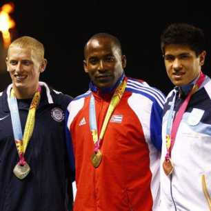 2011 Pan American Games Javelin Medal Stand