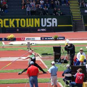 2012 Olympic Trials - Cyrus Hostetler Javelin