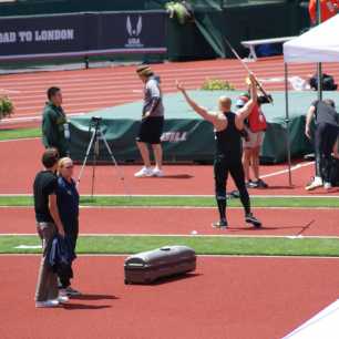 2012 Olympic Trials - Cyrus Hostetler Javelin