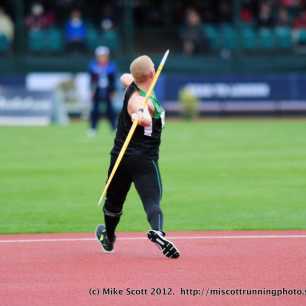 2012 Olympic Trials - Cyrus Hostetler Javelin