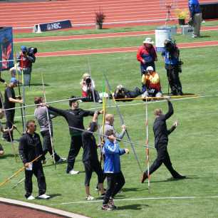 2012 Olympic Trials - Cyrus Hostetler Javelin