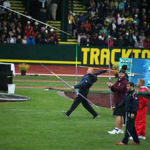 2012 Olympic Trials - Cyrus Hostetler Javelin