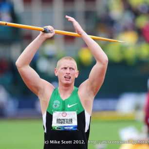 2012 Olympic Trials - Cyrus Hostetler Javelin