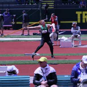 2012 Olympic Trials - Cyrus Hostetler Javelin