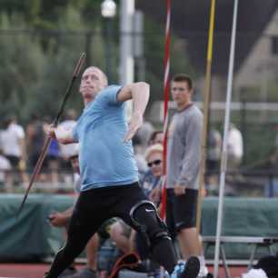 Hayward Field All-Comers - Cyrus Hostetler - Javelin