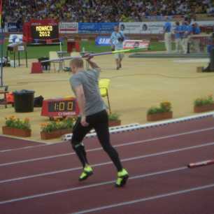 Cyrus Hostetler - Monaco Diamond League Javelin